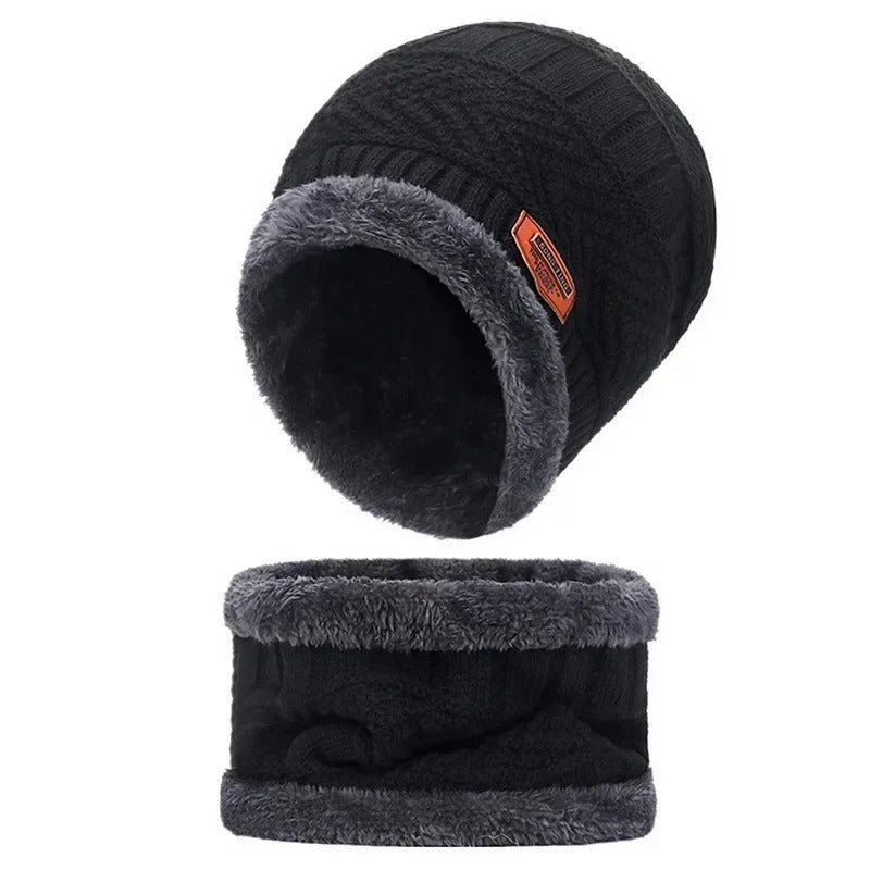 2-in-1 Muffler Cap with Neck Warmer